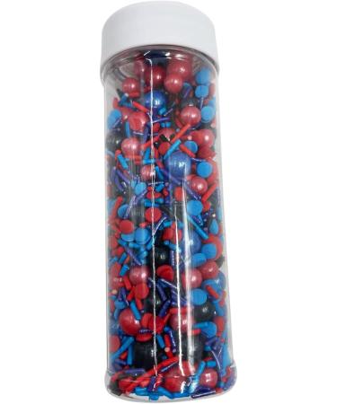 Spiderman Sprinkles for Cake Decorating Edible 120g/4.2oz Cake Decorations Fancy for Cupcake Decorations Ice Cream Toppings Edible Cake Cupcake Decorating Jimmies Nonpareils Sugar Pearl Sprinkles - Buy Online on GoSupps.com