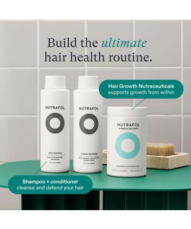 Nutrafol Women's Balance Menopause Supplement - Clinically Proven Hair Growth - 3-Month Supply - Buy Online on GoSupps.com