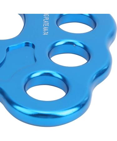 VGEBY 45KN Rigging Plate - 8-Hole Aluminum-Magnesium Alloy Multi Anchor Connector for Rock Climbing & Outdoor Activities - International Shipping Available - Buy Online on GoSupps.com