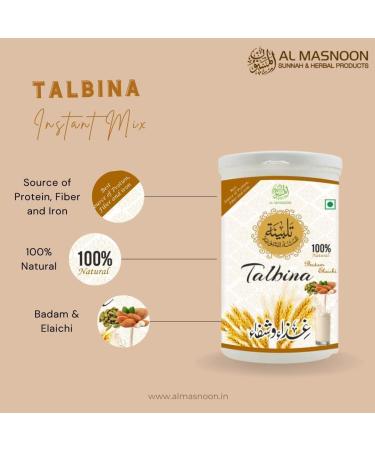 CROW AL MASNOON Talbina with Badam Elaichi 300 g - Buy Online on GoSupps.com