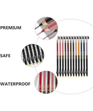 TOVINANNA 24 Pcs Lip Liner Eyeliner Delineador De Duracion Eyebrow Liner Brow Pencil Supplies Make up Powder 1 count (Pack of 1) Assorted Colorx2pcs - Buy Online on GoSupps.com