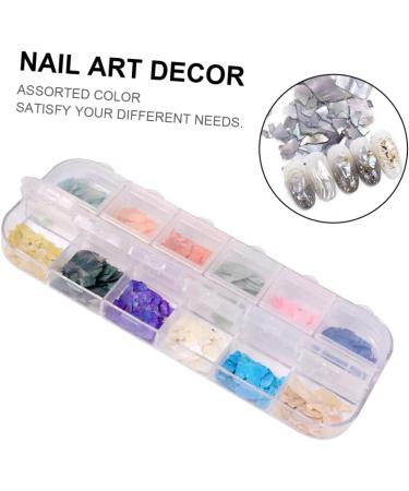 Healeved 3 Boxes Nail Ornament Nail Decorations for Nail Art Rhinestones for Nails Gemstones for Nails Dimonties Gems Nail Crystal Jewelry Nail Diamonds Rhinestones Shell Pieces Manicure - Buy Online on GoSupps.com
