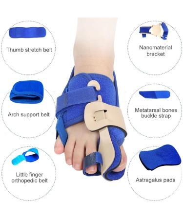 Toe Separator for Hallux Valgus & Bunion Relief - Unisex Adult Toe Corrector - Buy Online on GoSupps.com