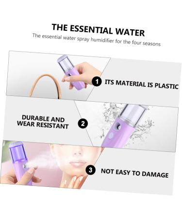 SOESFOUFU 1pc Hydrating Instrument Nano Mist Sprayer Face Sprayer Moisturizing Mister Nano Steamer Abs Purple - Buy Online on GoSupps.com