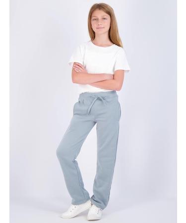 Real Essentials Girls' Fleece Open Bottom Sweatpants 3 Pack (Ages 7-16) - Large Set - Buy Online on GoSupps.com