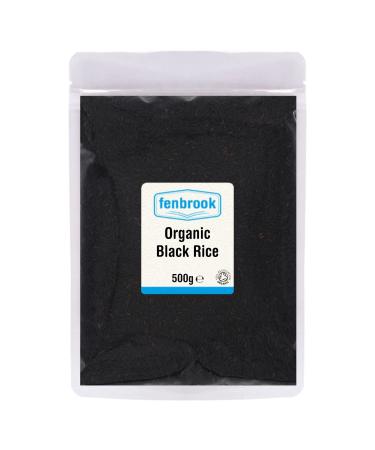 Organic Black Rice 500g Certified Organic by Fenbrook Organic