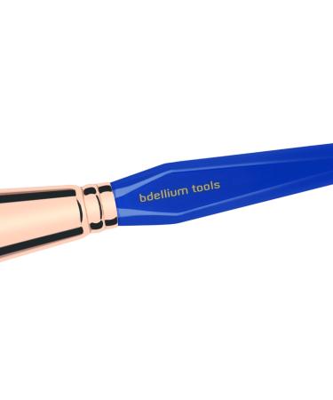 Bdellium Tools Professional Makeup Brush - Golden Triangle 958 Duo Fibre Powder Blending - Vegan Soft Synthetic Fibers for Flawless Powder Application (Blue 1pc - Buy Online on GoSupps.com