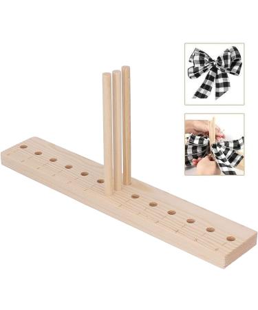 HEEPDD Oak Bow Maker Tool with 3 Long Sticks - Lightweight DIY Ribbon Bow Making Tool for Wreaths, Hair Bows & Crafts - Buy Online on GoSupps.com