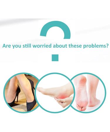 Micpang Gel Heel Pillow | Silicone Heel Shell Pads & Inserts for Achilles Tendon Support - Buy Online on GoSupps.com