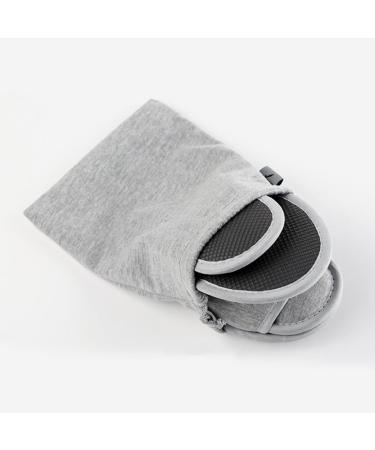 Ibluelover Portable Travel Spa Slippers - Foldable Flat Closed Toe Non-Slip Sole Hotel Slippers | Washable Indoor House Shoes for Business Trips - Buy Online on GoSupps.com