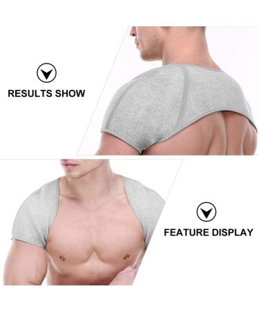 Excart Shoulder Support Warmers - Breathable Weight Lifting Bandage & Posture Correction Belt for Men & Women | 58x26cm Neck Heating Pillow - Buy Online on GoSupps.com