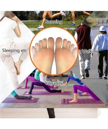 ULTECHNOVO 10pcs Toe Separators Bunions Corrector Set for Men and Women - Toe Sleeves for Feet Care and Toe Alignment - Buy Online on GoSupps.com