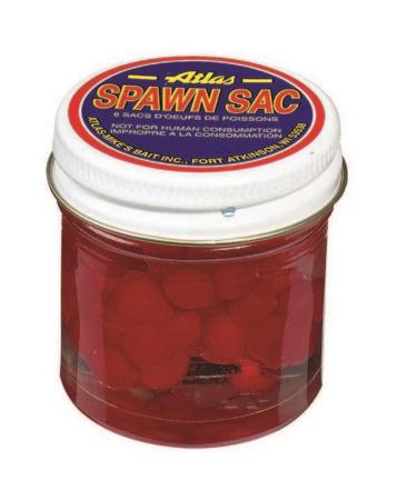 Atlas Fishing Bait Spawn Sacs Regular Red