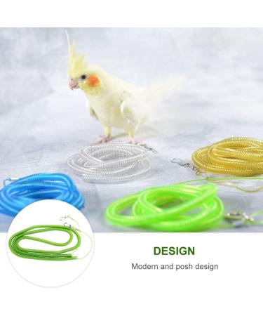 BESPORTBLE 3 Pcs 15 Bird Leash Parakeet Harness Bunny Leash Bunny Harness Cockatiel Leash Cockatiel Harness Size 5x3pcs As Shownx3pcs - Buy Online on GoSupps.com