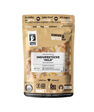 Bremer Gew rzhandel Ginger pieces mild candied mild in taste delicious snack 200g 200 g