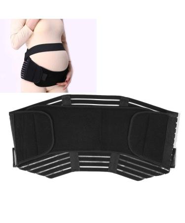 ZJchao Maternity Girdle - Breathable Belly Band & Back Support Belt - Adjustable XXL Black Mesh for Pregnant Women - Buy Online on GoSupps.com