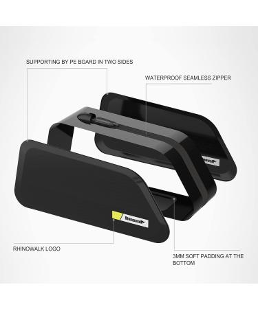 Rhinowalk 1.5L Waterproof Bicycle Pocket Frame Bag - Black - Front Handlebar Accessories for Cycling - Buy Online on GoSupps.com