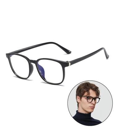 Blue light filter glasses unisex for PC smartphone TV tablet anti-fatigue UV protection computer glasses with super easy frame-protection against insomnia headache eye tired gig