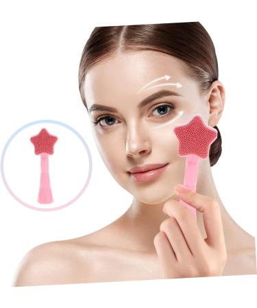 Angoily Silicone Facial Wash Brush Portable Silicone Facial Cleansing Brush Cleaning Brush Face 3d Facial Cleansing Brush Manual - Buy Online on GoSupps.com