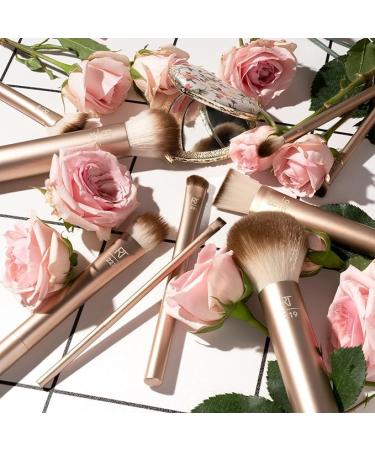 Real Techniques Au Naturale 9 Piece Makeup Brush Set - Perfect for Fluid Cream & Powder Foundation Eyeshadow Blush - Cruelty-Free Gift Set in Gold - Buy Online on GoSupps.com