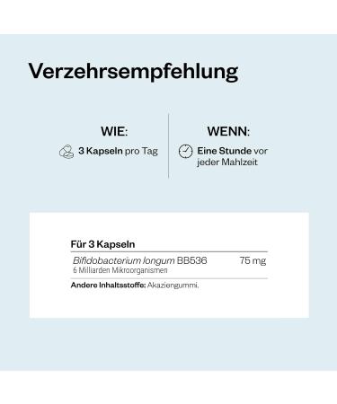 Supersmart Bifidobacterium Longum 75 mg Probiotics | Intestinal Health & Flora | Non-GMO & Gluten-Free | 60 Capsules - Buy Online on GoSupps.com