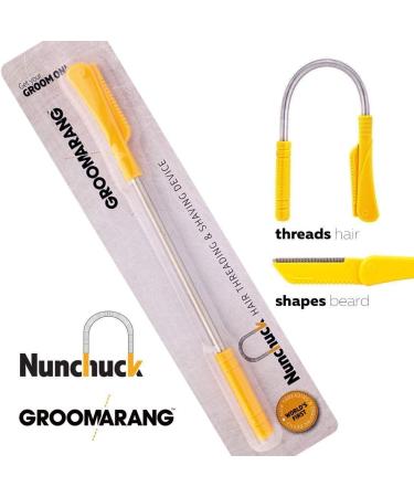 Groomarang Nose Hair Wax Kit for Men & Women | Includes Nose Wax + Hair Threading Device for Beard & Eyebrow Shaping - Buy Online on GoSupps.com