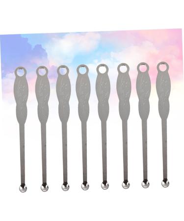 100pcs Stainless Steel Ear Wax Curette | Ear Pick Cleaner Tool - Buy Online on GoSupps.com