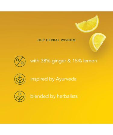 Pukka Infusion Biologique et Ayurv dique Go t Citron Gingembre Et Miel De Manuka Bio Relaxant 100% des Ingr dients Issus du Commerce Equitable 20 Sachets - Buy Online on GoSupps.com