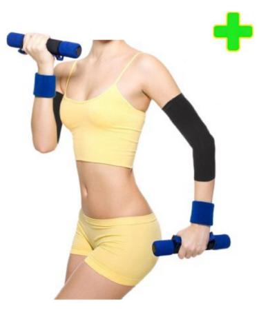 X-Large Compression Slimming Arm Sleeve | Improve Toning & Circulation | International Shipping Available - Buy Online on GoSupps.com