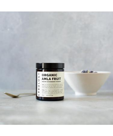 Organic Amla Powder 300g - Indian Gooseberry - Adaptogen - Sustainably Sourced from India - Buy Online on GoSupps.com