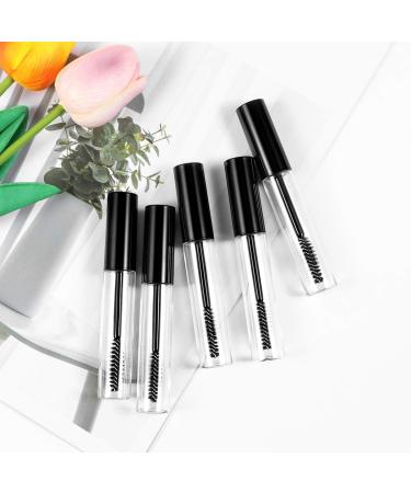  FRCOLOR Frcolor 5 x 10ml Reusable Mascara Tubes with Eyelashes Magic Wand and Transfer Pipettes for Castor Oil - Buy Online on GoSupps.com