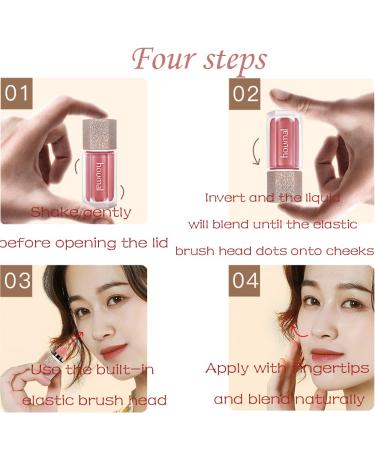 Korean Soft Cream Blush Set - 2PCS Liquid Blush for Cheeks | Multi Sheer Tint Stick for Dewy Finish | High-Pigmented & Long-Lasting Natural-Looking Makeup - Buy Online on GoSupps.com