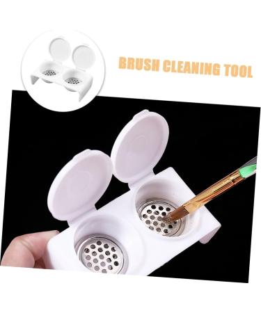 FRCOLOR Nail Art Brush Cup Nail Dappen Dish Monomer Dish with Lid Dapping Dish for Nails Dappen Dish with Lid Dappen Dish for Nails Monomer Holder Nail Monomer Dish Various Tool Acrylic - Buy Online on GoSupps.com