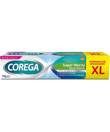 GSK Corega Super Strong Strong Mint 70 g - Buy Online on GoSupps.com