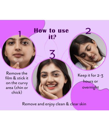 Curvy Pimple Patch for Large Spots - Fast & Effective Acne Treatment | Shop Now - Buy Online on GoSupps.com