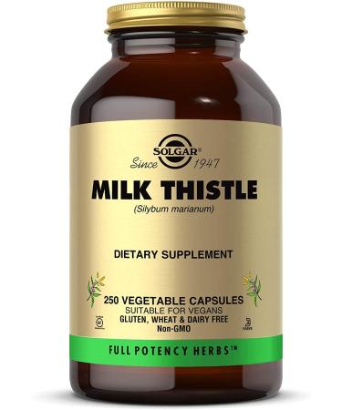 Solgar Milk Thistle 250 Vegetable Capsules