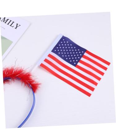 FRCOLOR United States Flag America Flag Ladies Headbands American Flag Women Headband Hairband Flag Hair Hoop Flag Headband Miss Girl Headgear medium As Shown - Buy Online on GoSupps.com