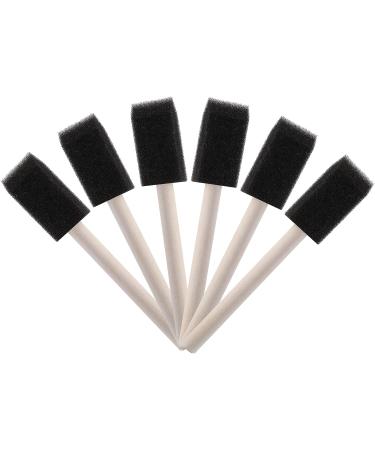 WLLHYF 6 PCS Foam Paint Brush Set - Durable Sponge Brushes for Crafts & Paints - Wooden Handles - Ideal for Smooth Surfaces & Stain Removal - Buy Online on GoSupps.com