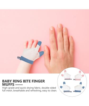 Buy Toyandona 10 Pair Ring and Shoe Fingers - Children's Nail Care Tool Finger Sucking Gloves & Pacifier for Baby Care - Buy Online on GoSupps.com
