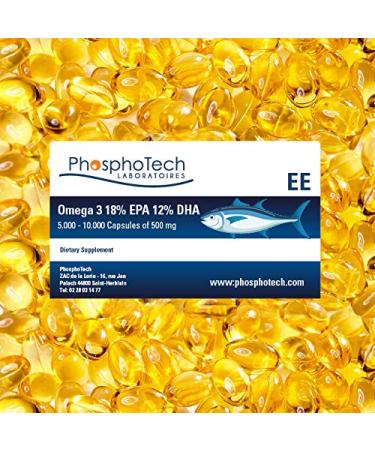 Omega 3 18/12TG 500 mg - Boxes of 1,000 or 10,000 capsules - Boxes of 1,000 or 10,000 capsules (1000)