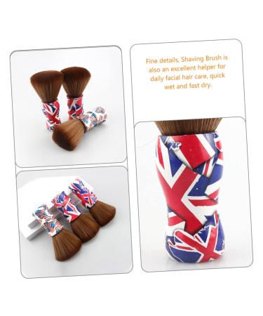 FRCOLOR 4pcs Cleaning Brush Set | Barber Neck Duster & Soft Fiber Shaving Brush for Men - Perfect for Salon & Home Use - Buy Online on GoSupps.com