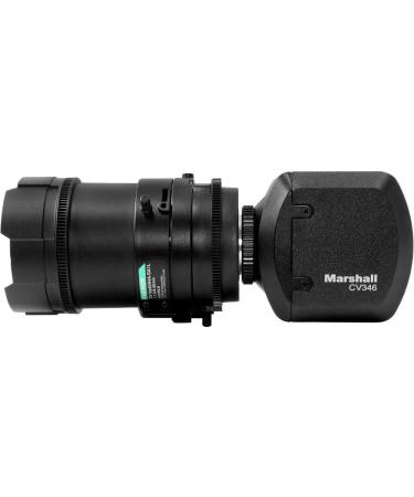 Marshall CV346 Compact Full HD Camera | 1920x1080p at 60fps | CS/C Lens Mount | 3G/HD-SDI & HDMI Output - Buy Online on GoSupps.com