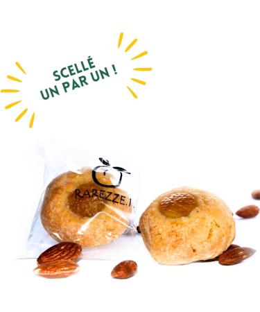 RAREZZE - Sicilian marzipan pastry with ORANGE in a beautiful gift box (gr.400). RAREZZE: Sicilian delicacies cannoli cassate nougats - Buy Online on GoSupps.com