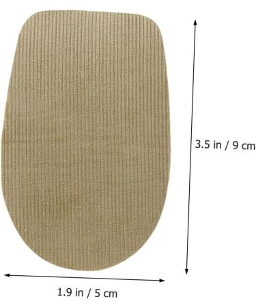 NOLITOY Height Increasing Insoles - 2 Pairs Shoe Pads for Men & Women | Elevator Inserts for Comfort & Style | Enhance Your Height 9x5x1.2cm - Buy Online on GoSupps.com