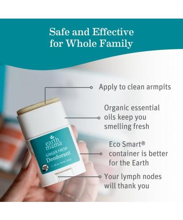 Earth Mama Mini Deodorant Travel Size Set | Aluminum Free Deodorant for Women | No Baking Soda | Natural Deodorant for Sensitive Skin | Safe for Pregnancy & Breastfeeding (4Pack) Assorted Scents 0.56 Ounce (Pack of 4) - Buy Online on GoSupps.com
