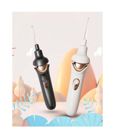 Electric Ear Cleaner with Vacuum Suction and LED Light - USB Rechargeable Ear Wax Remover for Kids and Adults - Buy Online on GoSupps.com