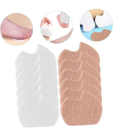FOMIYES 6 Pairs Reusable Forefoot Pads - Comfort for High Heels & Ball of Foot Support | Metatarsal Felt Pads for Women - Buy Online on GoSupps.com