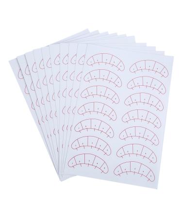 140PCS Eyelash Extension Adhesive Stickers - Isolation Positioning Pads & Patches for Perfect Lash Application - Buy Online on GoSupps.com