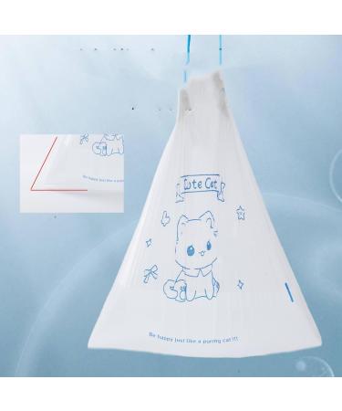 Cartoon household household thickened garbage bag kitchen bathroom drawstring dot break portable garbage bag blue 100pcs 45*50 - Buy Online on GoSupps.com