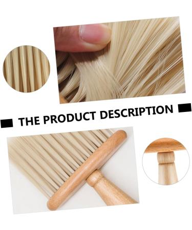 Beatifufu 1pc Hair Barber Brush Hairdressing Neck Brush Barber Duster Brush Styling Cleaning Brush Neck Brush for Hair Cutting Haircut Cleaning Brush Neck Duster Brush Beech - Buy Online on GoSupps.com